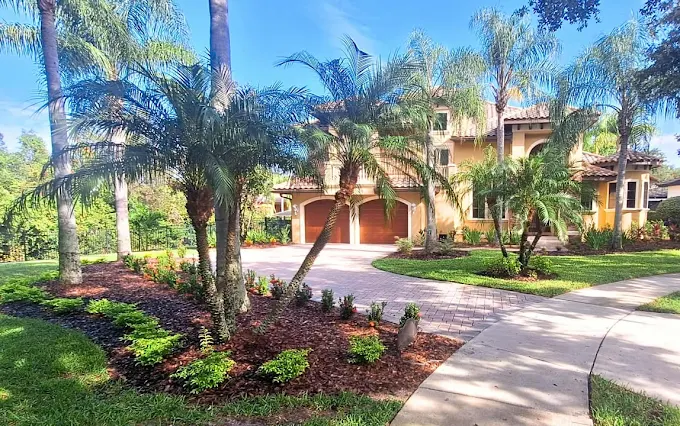Landscaping work by Highland Grove in Clermont, FL