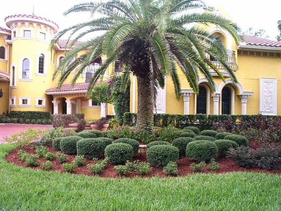 Landscaping work by Highland Grove in Clermont, FL